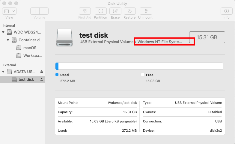 wd my passport format for mac too full to erase